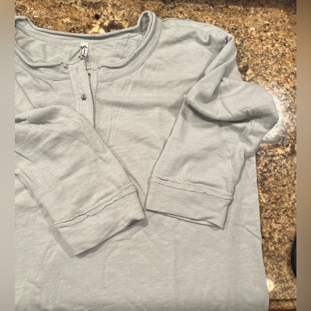 NWOT Free People Organic Cotton Oversized Pullover - Picture 13 of 15